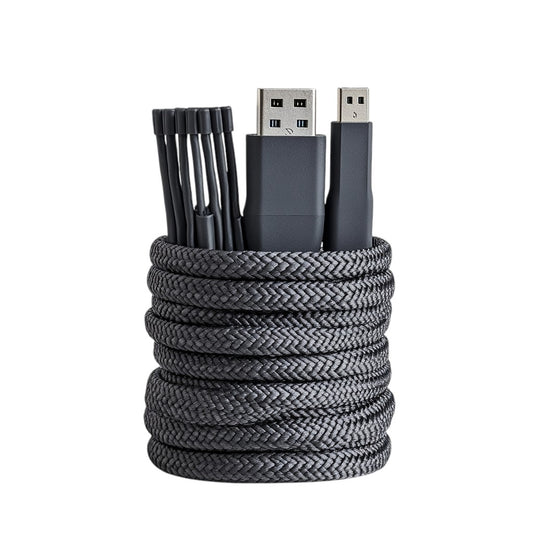 Kedri Self-Wrapping Braided Cable Management Sleeve
